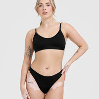 Silhouette Bralette | Black