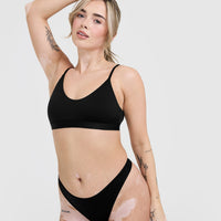 Silhouette Bralette | Black