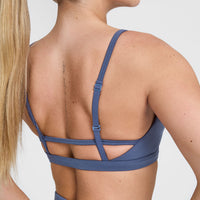 Timeless Strappy Bralette | Slate Blue