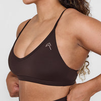 Timeless Strappy Bralette | 70% Cocoa