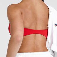 Unified Micro Bandeau Bralette | Muscle Mommy Red