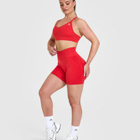 Everyday Sports Bra | Muscle Mommy Red