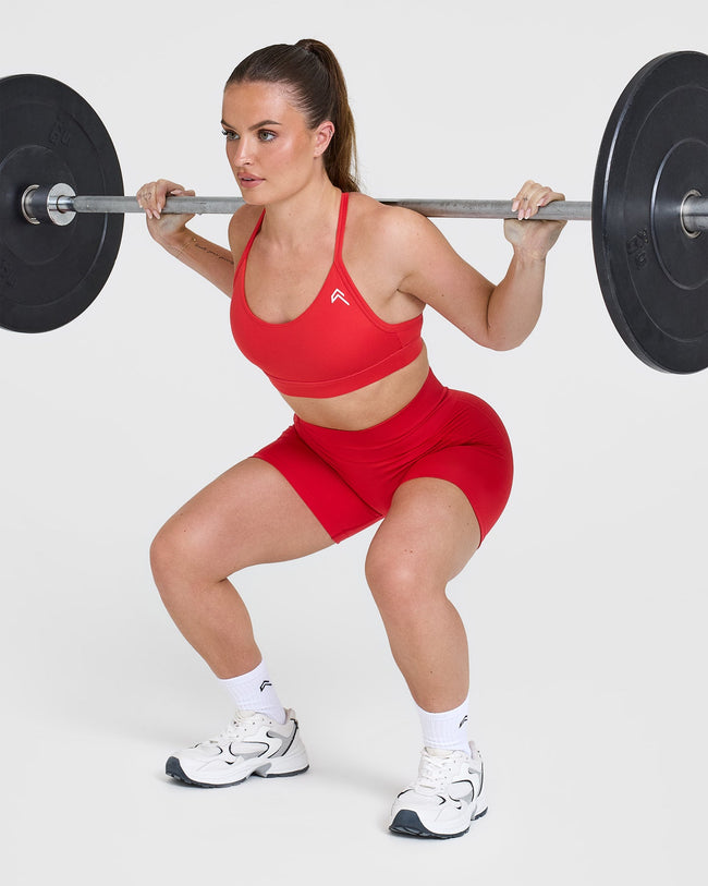 Everyday Sports Bra | Muscle Mommy Red