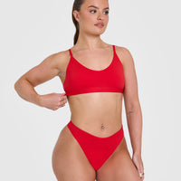 Silhouette Bralette | Muscle Mommy Red