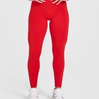 Unified Wrap Leggings | Muscle Mommy Red