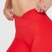 Unified Wrap Leggings | Muscle Mommy Red