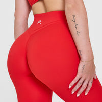 Unified Wrap Leggings | Muscle Mommy Red