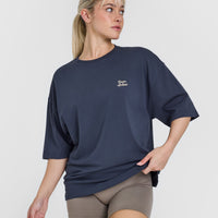 OA Graphic Washed T-Shirt | True Blue