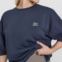 OA Graphic Washed T-Shirt | True Blue