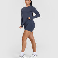 Mellowâ„¢ Soft Long Sleeve Top | True Blue