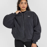 Reversible Bomber Jacket | Black