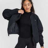 Reversible Bomber Jacket | Black