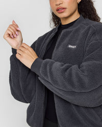 Reversible Bomber Jacket | Black