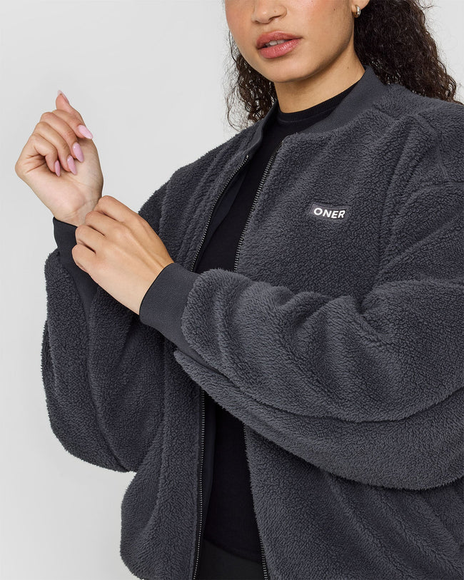 Reversible Bomber Jacket | Black