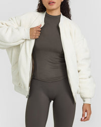 Reversible Bomber Jacket | Sand