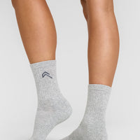 Crew Socks 5 Pack | Vintage Purple Mix