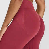Effortless Seamless Leggings | Burnt Cherry
