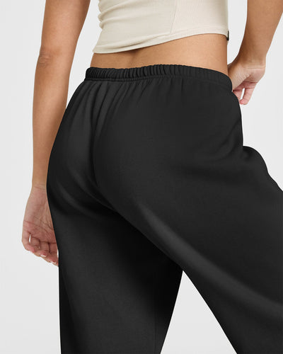 Mid Weight Joggers | Soft Black