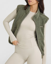 Mellow™ Rib Long Sleeve Top | Sand