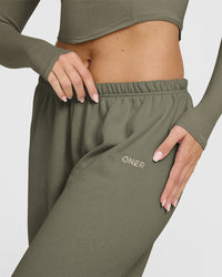 Mid Weight Joggers | Alpine Green