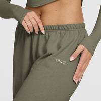 Mid Weight Joggers | Alpine Green