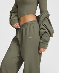 Mid Weight Joggers | Alpine Green