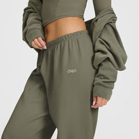 Mid Weight Joggers | Alpine Green