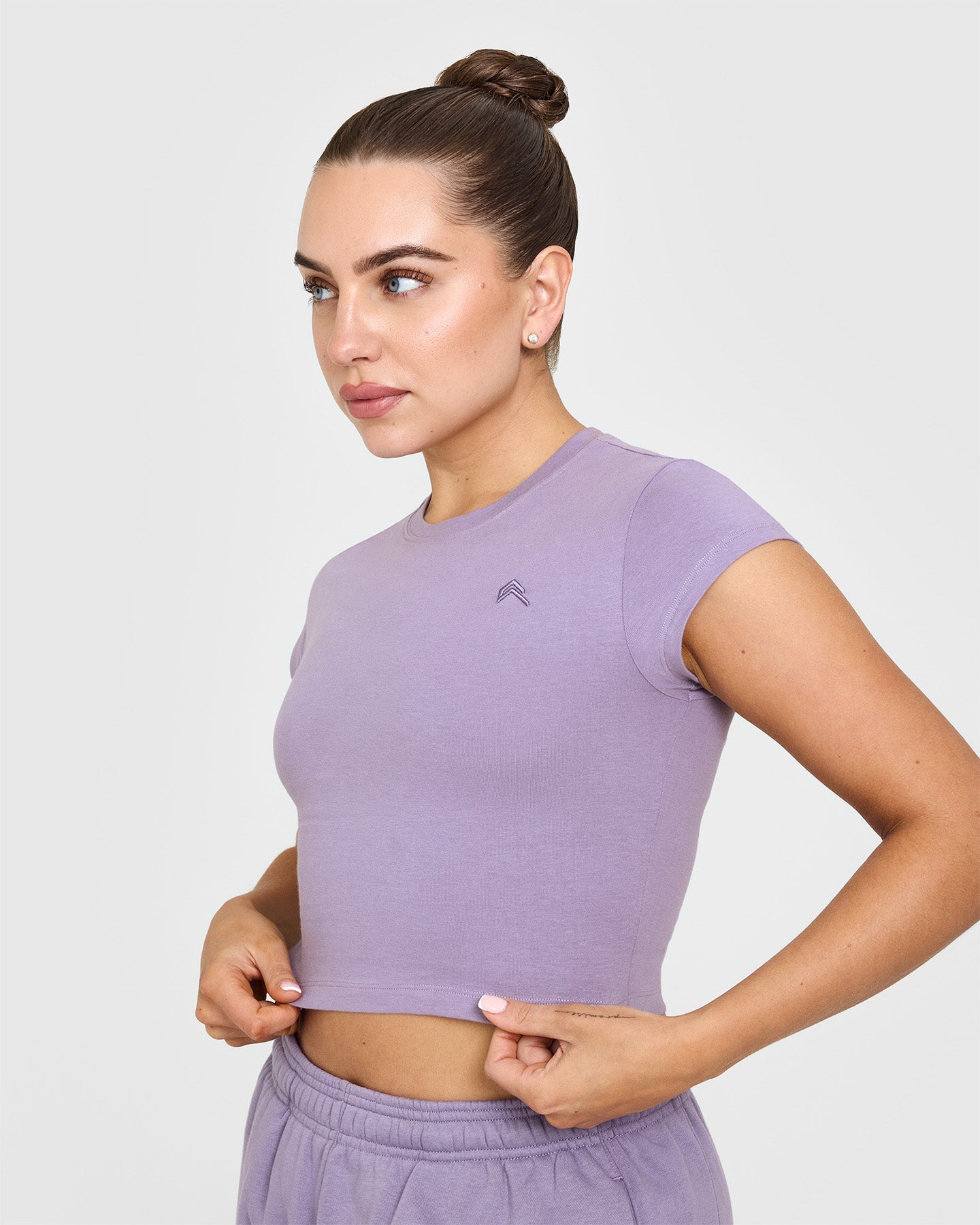 Cotton Icon Baby T-Shirt | Soft Purple