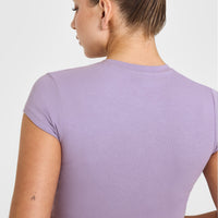 Cotton Icon Baby T-Shirt | Soft Purple