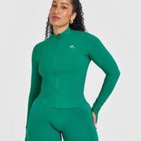 Unified Jacket | Washed Emerald Green