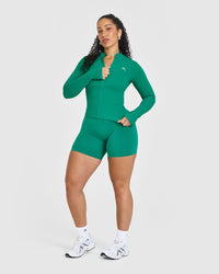 Unified Jacket | Washed Emerald Green