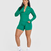 Unified Jacket | Washed Emerald Green