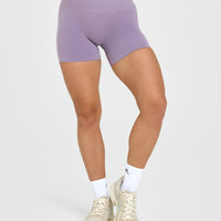Effortless Seamless Shorts | Soft Purple