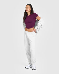 Mellowâ„¢ Soft Mid Short Sleeve T-Shirt | Ripe Fig