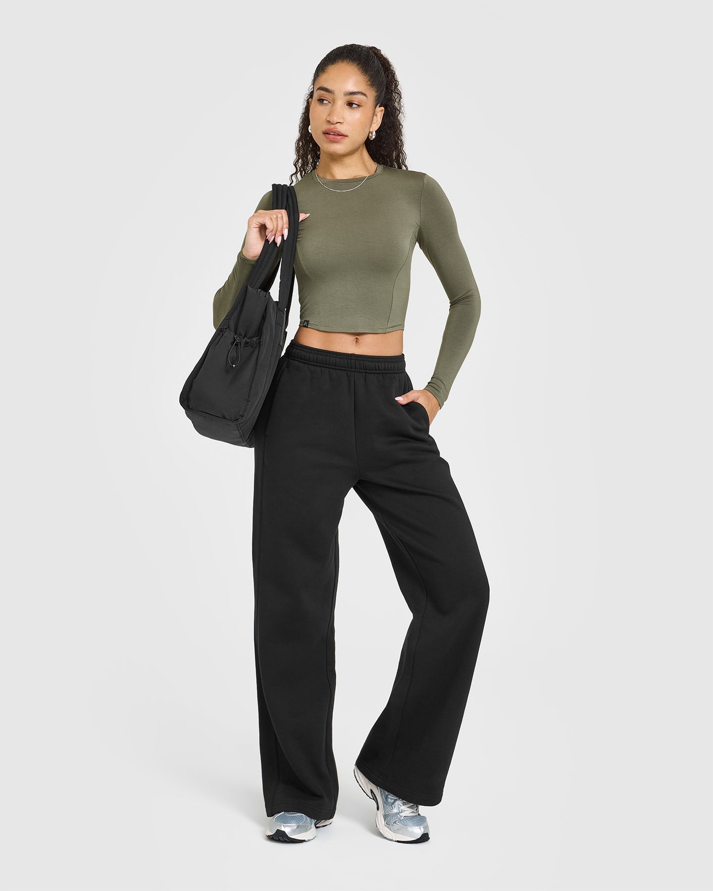 Mellowâ„¢ Soft Mid Long Sleeve Top | Alpine Green