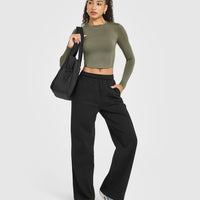 Mellowâ„¢ Soft Mid Long Sleeve Top | Alpine Green