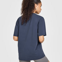 Classic Oversized Lightweight T-Shirt | True Blue