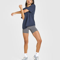 Classic Oversized Lightweight T-Shirt | True Blue