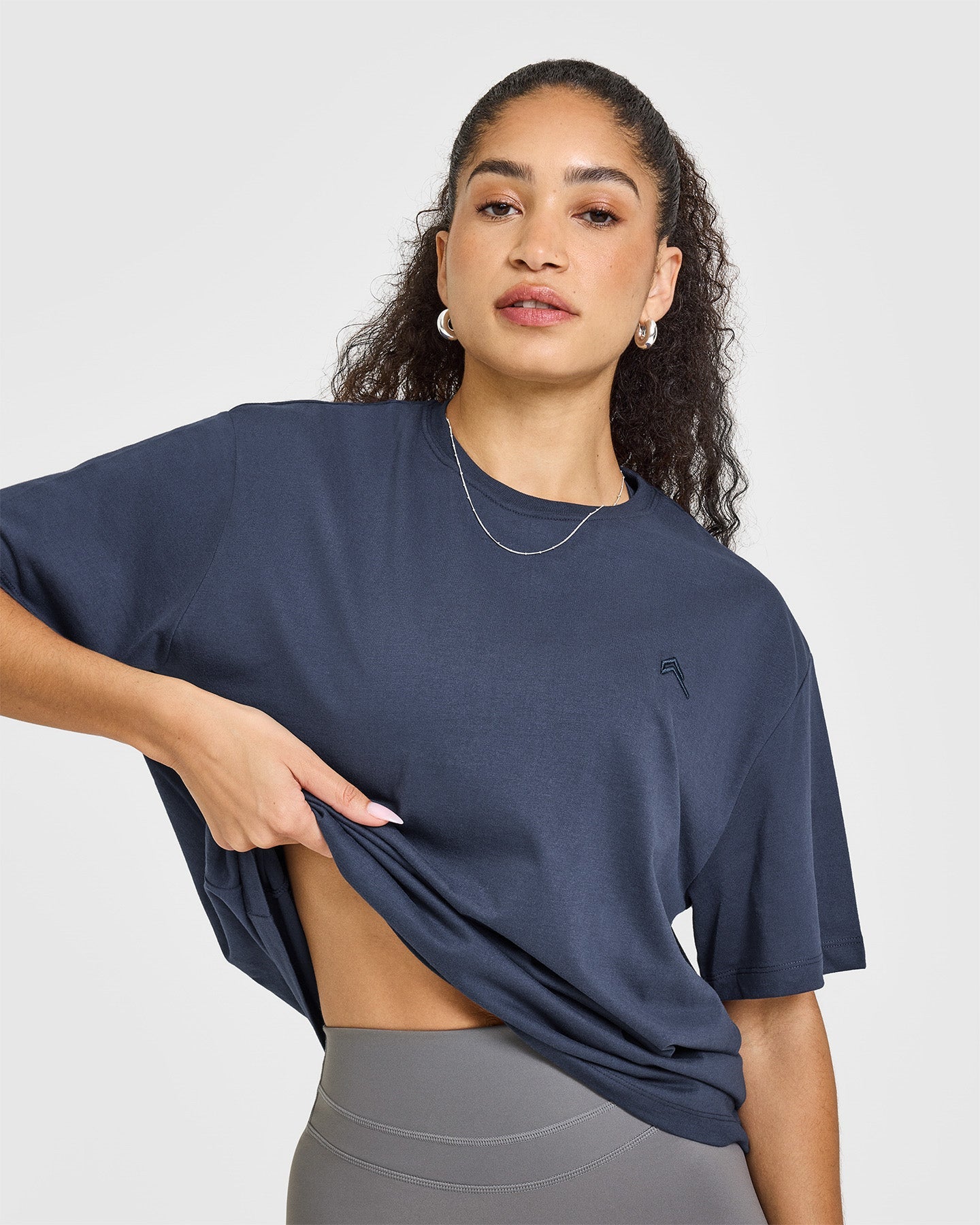 Classic Oversized Lightweight T-Shirt | True Blue