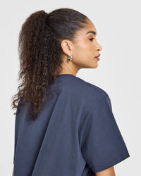 Classic Oversized Lightweight T-Shirt | True Blue