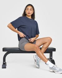 Classic Oversized Lightweight T-Shirt | True Blue