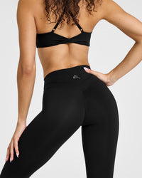 Unified High Waisted Leggings | Black