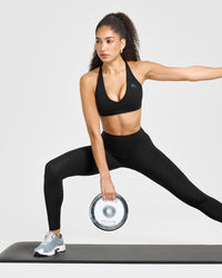 Unified High Waisted Leggings | Black