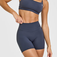 Unified High Waisted Shorts 6" | True Blue