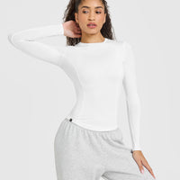 Mellow™ Soft Long Sleeve Top | White