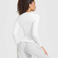 Mellow™ Soft Long Sleeve Top | White