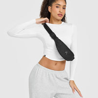 Mellow™ Soft Mid Long Sleeve Top | White