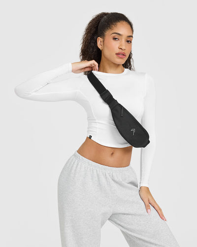 Mellow™ Soft Mid Long Sleeve Top | White