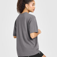 Classic Oversized Lightweight T-Shirt | Ash Grey