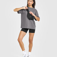 Classic Oversized Lightweight T-Shirt | Ash Grey